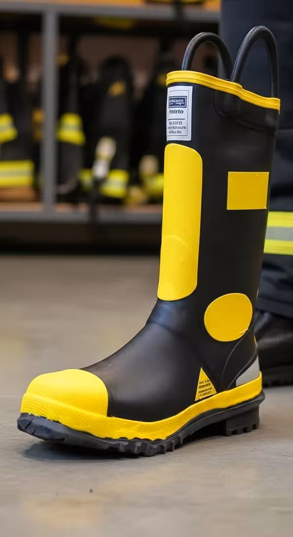 Bota Estructural 10" Estándar — EPP certificado NFPA para bomberos México