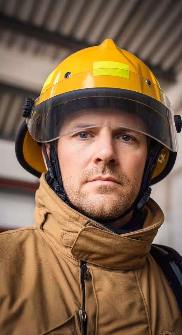 Casco ARFF Sistema Completo — EPP certificado NFPA para bomberos México