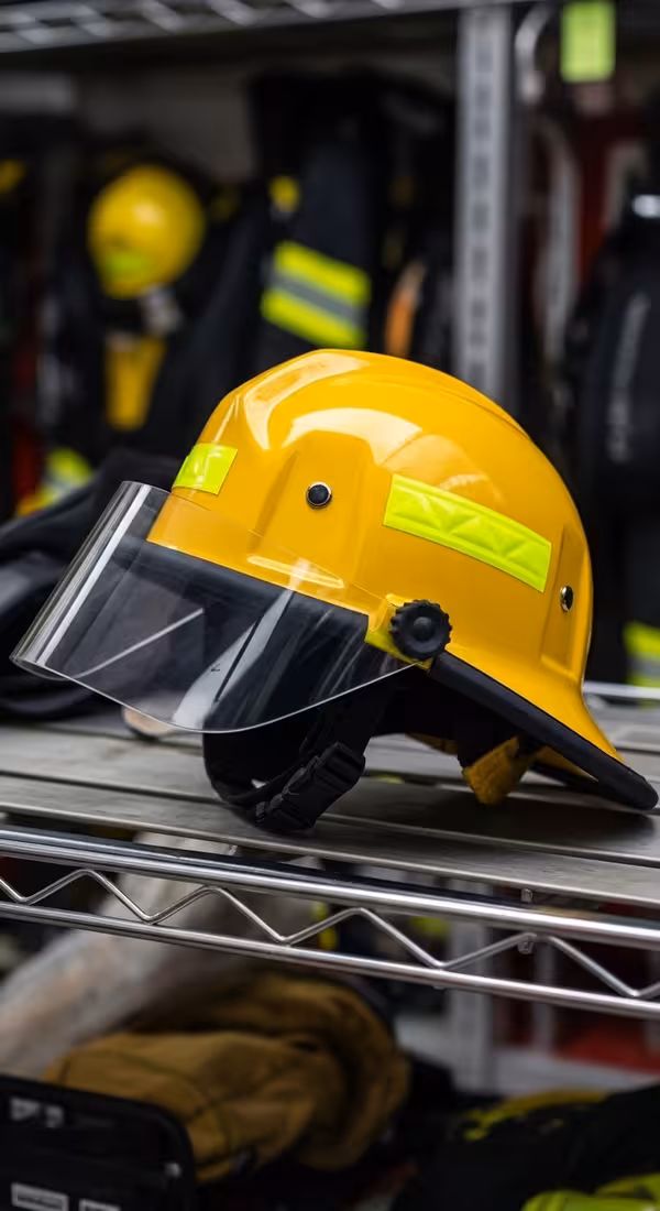 Equipo ARFF con iluminación