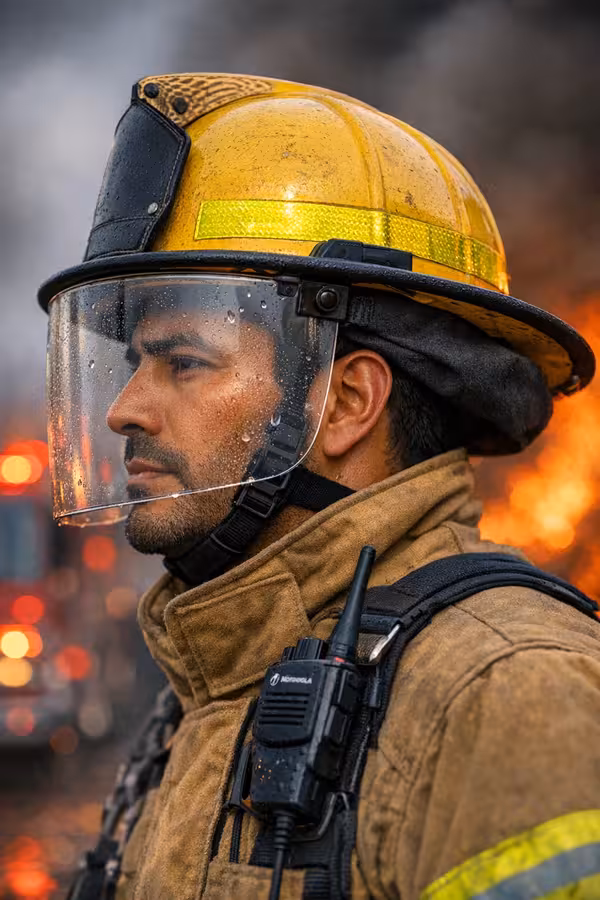 Sistema Completo HAZMAT — EPP certificado NFPA para bomberos México