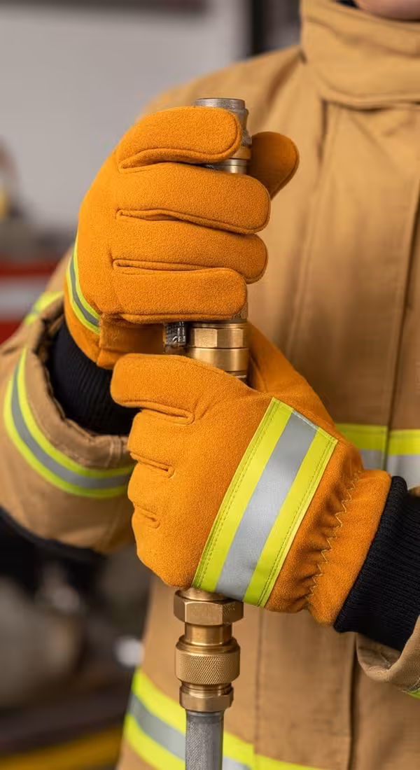 Guantes Rescate Perfil Ultrafino — EPP certificado NFPA para bomberos México