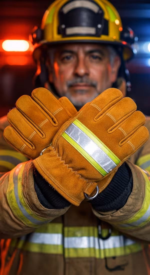 Guantes Rescate Perfil Ultrafino — EPP certificado NFPA para bomberos México