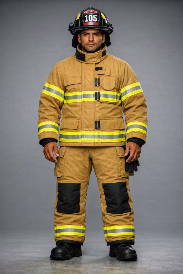 Tejido Nomex® Ultraligero — EPP certificado NFPA para bomberos México