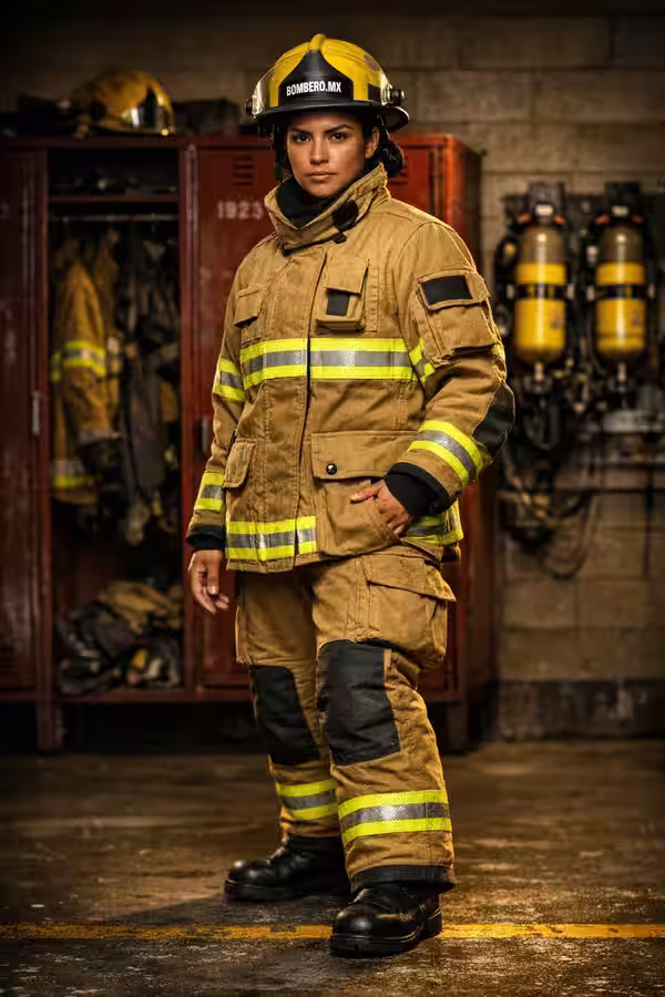 Acolchado Térmico Caldura® / PBI® — EPP certificado NFPA para bomberos México