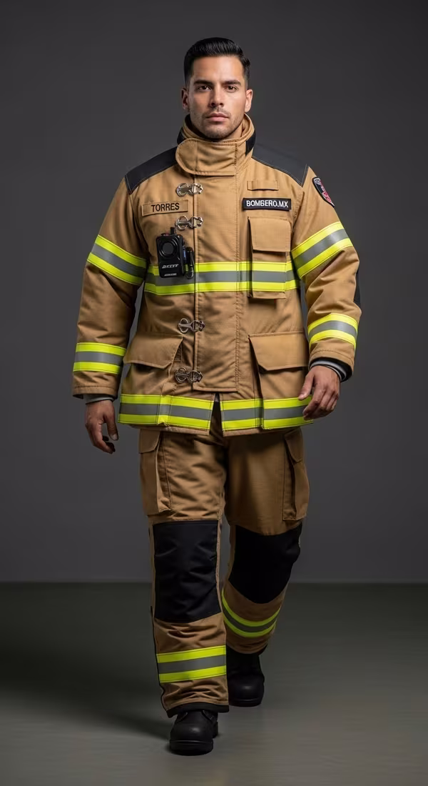 Visor Metalizado — EPP certificado NFPA para bomberos México