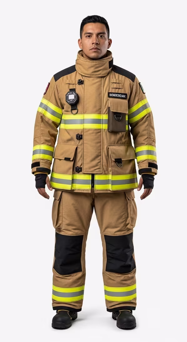 Traje Estructural NFPA 1971 — EPP certificado NFPA para bomberos México