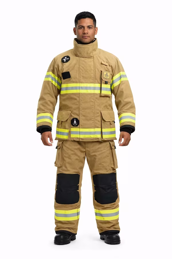 Capa Exterior Nomex® NFPA 1971 — EPP certificado NFPA para bomberos México