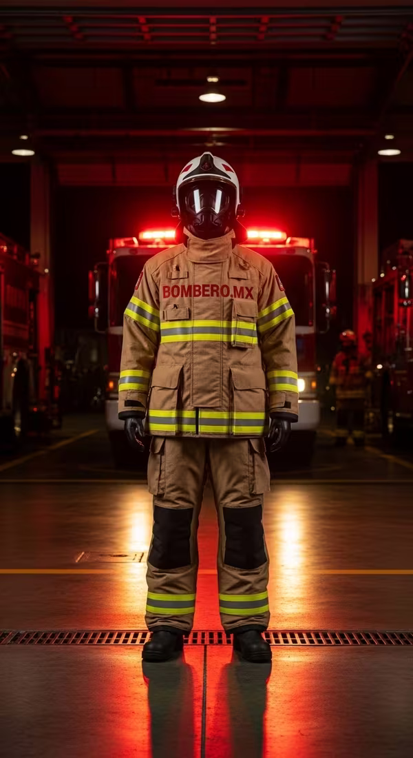 Traje ARFF Aluminizado — EPP certificado NFPA para bomberos México