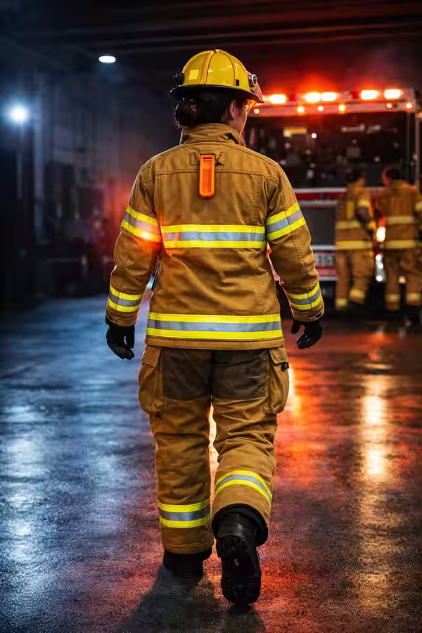Capa Aluminizada — EPP certificado NFPA para bomberos México