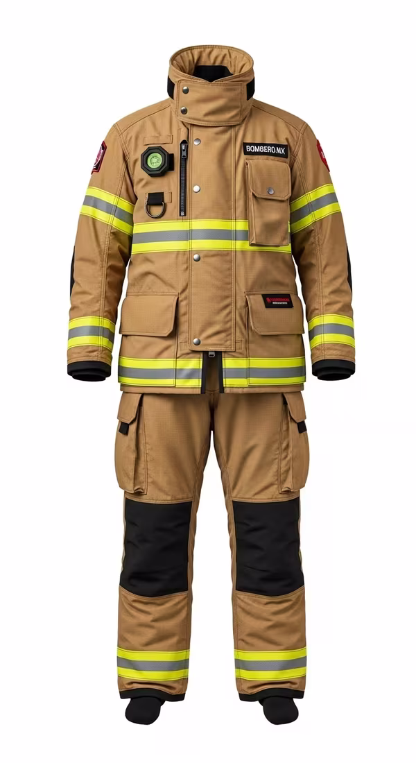 Alta Temperatura — EPP certificado NFPA para bomberos México